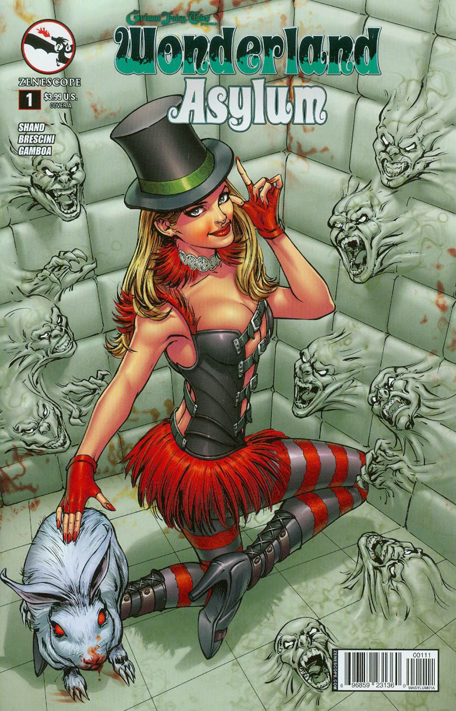 Grimm Fairy Tales Presents Wonderland Asylum #1 Cover A Abhishek Malsuni