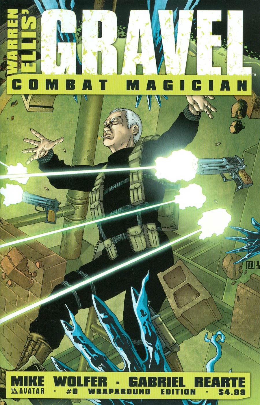 Gravel Combat Magician #0 Cover B Wraparound Cover