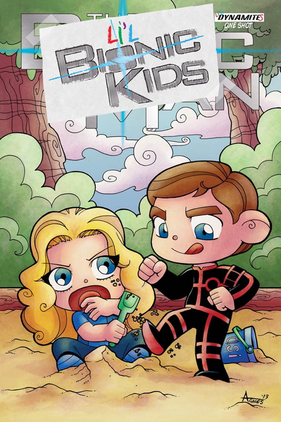 Lil Bionic Kids #1 Cover B Variant Agnes Garbowska Subscription Cover