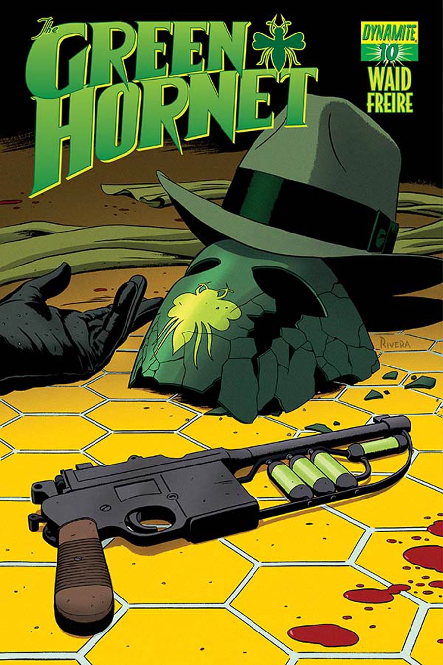 Mark Waids Green Hornet #10 Cover A Regular Paolo Rivera Cover