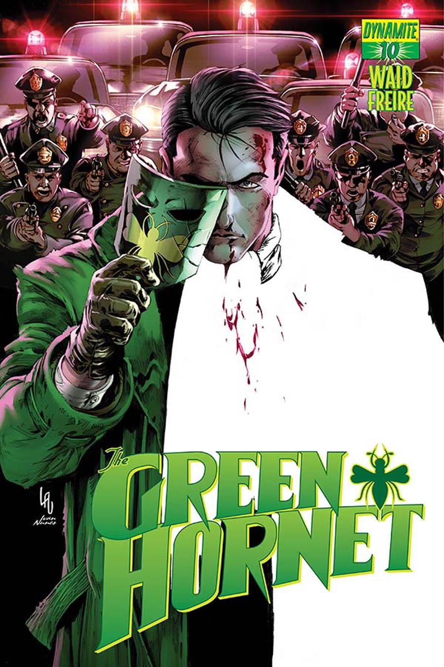 Mark Waids Green Hornet #10 Cover B Variant Jonathan Lau Subscription Cover