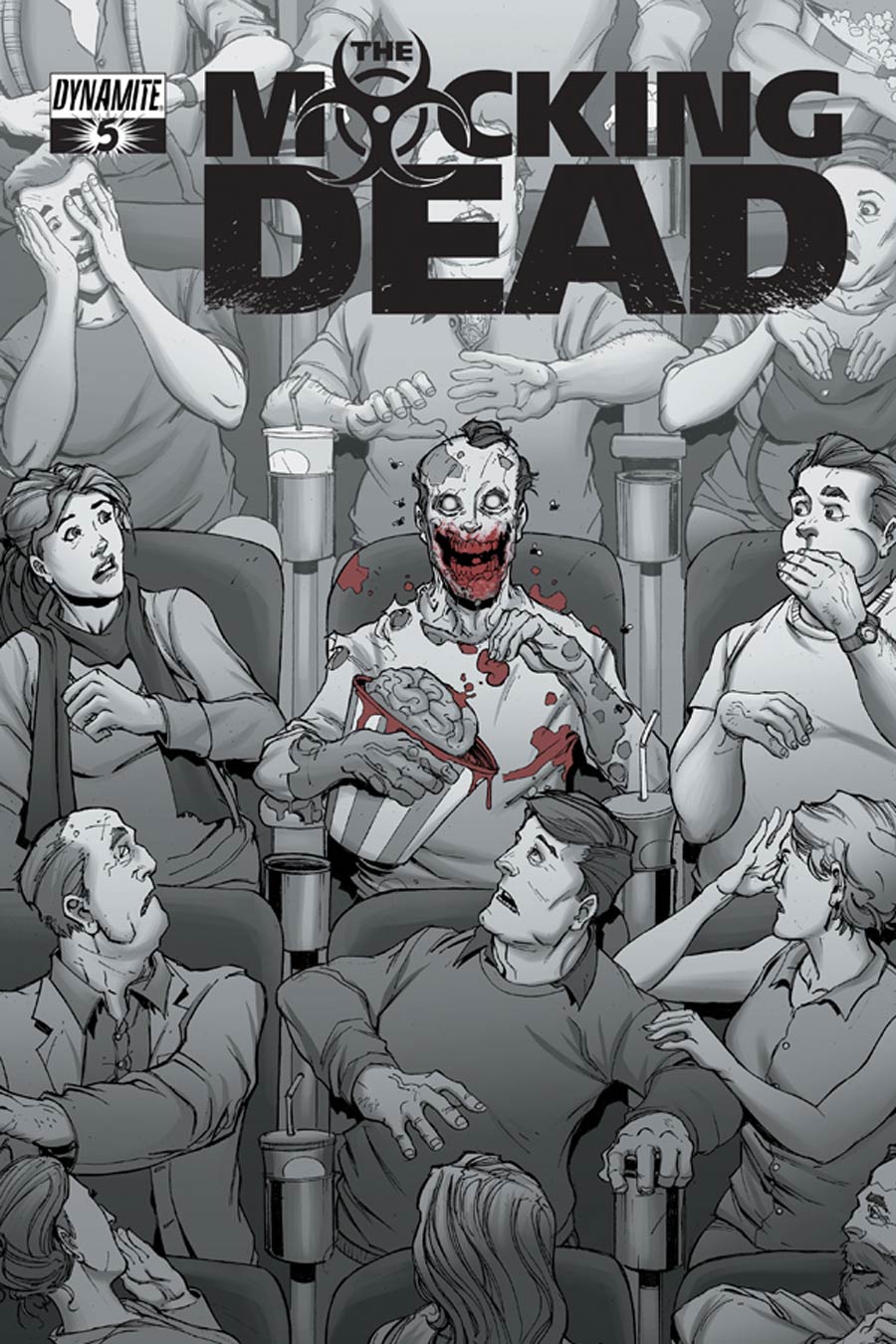 Mocking Dead #5 Cover B Variant Max Dunbar Subscription Cover