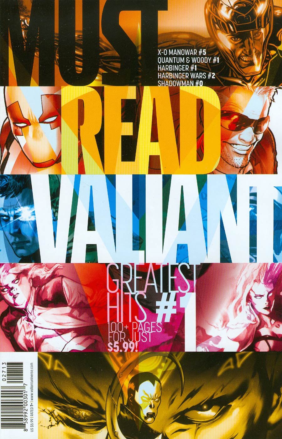 Must Read Valiant Greatest Hits #1