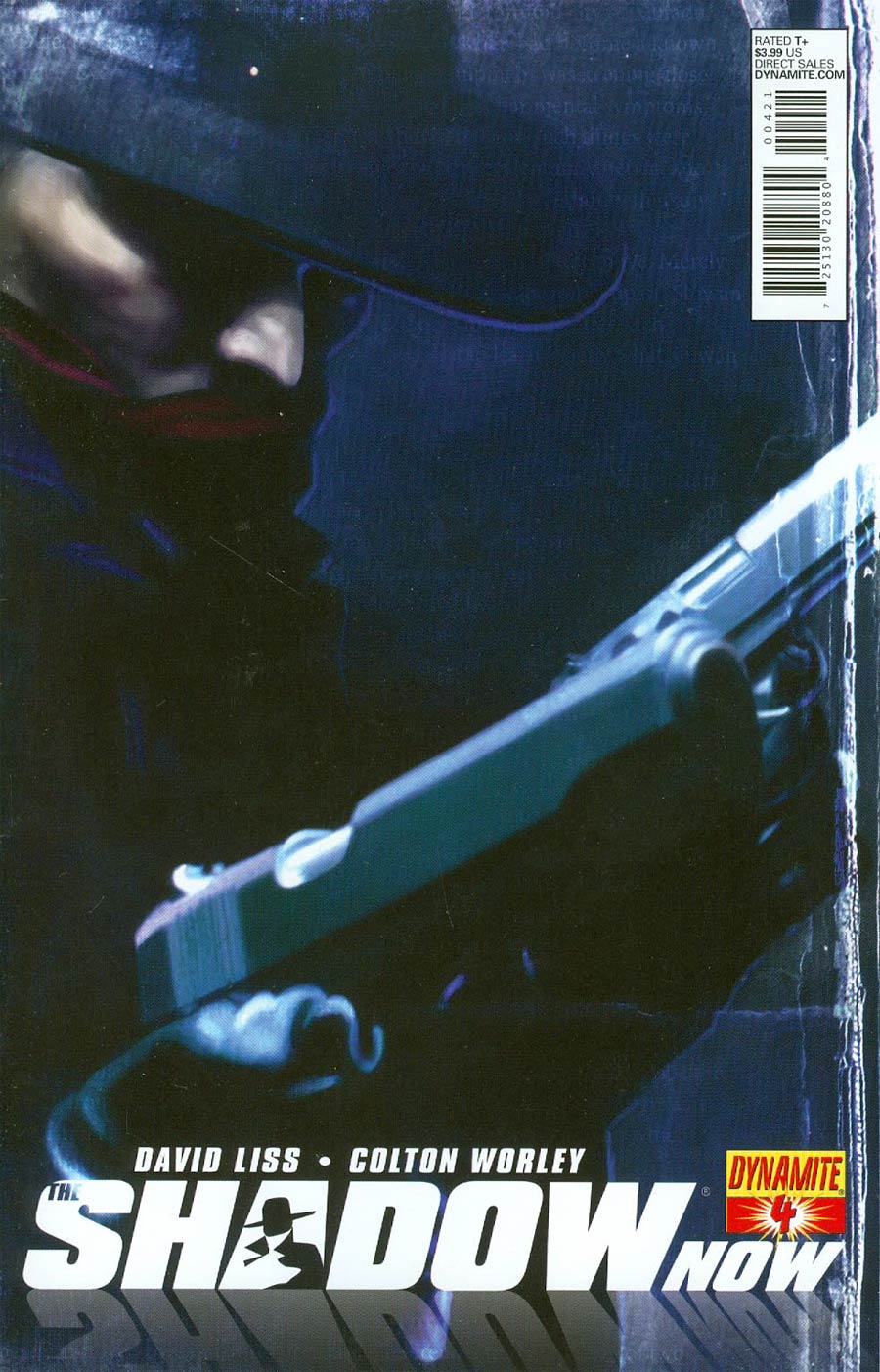 Shadow Now #4 Cover B Variant Colton Worley Subscription Cover