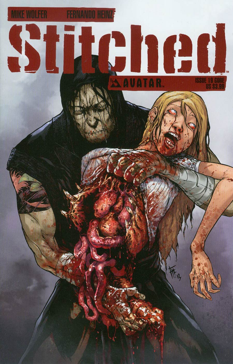 Stitched #19 Cover C Gore Cover