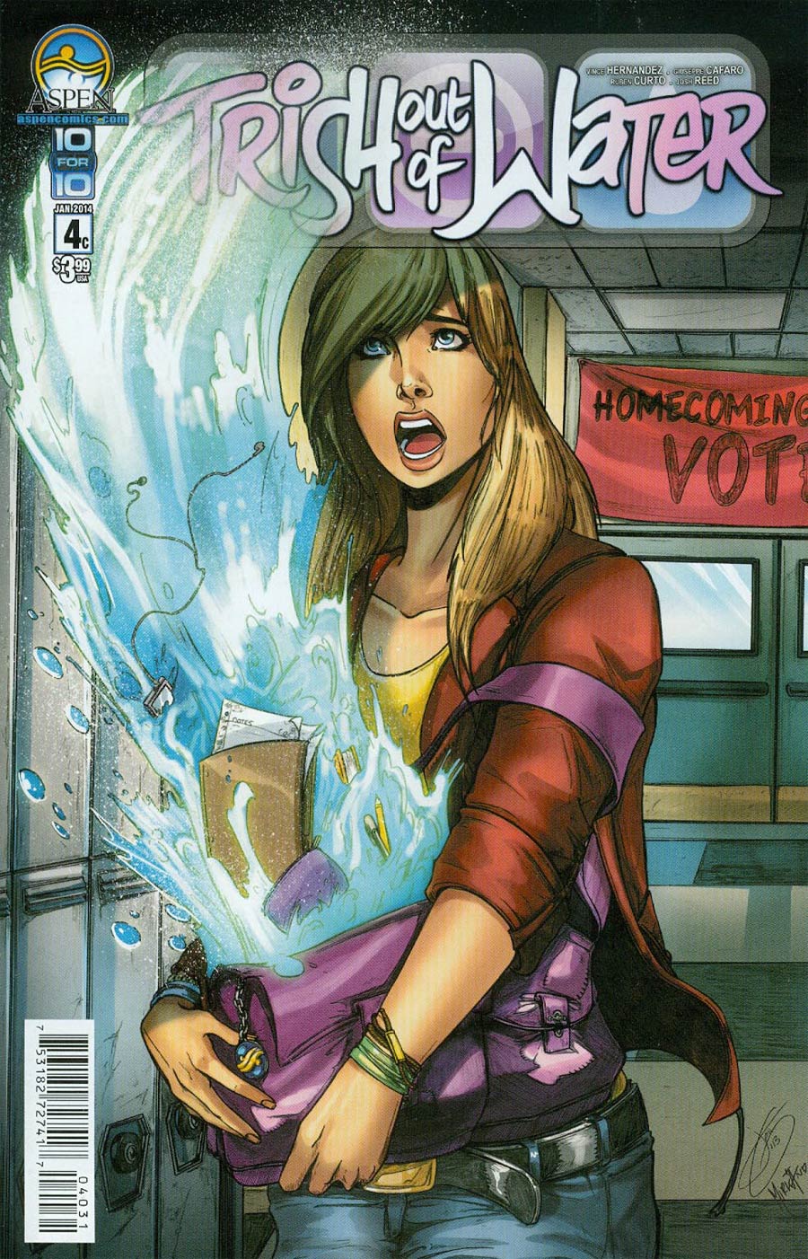 Trish Out Of Water #4 Cover C Jen Broomall