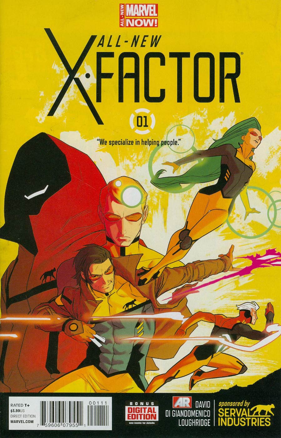 All-New X-Factor #1 Cover A 1st Ptg Regular Jared Fletcher Cover