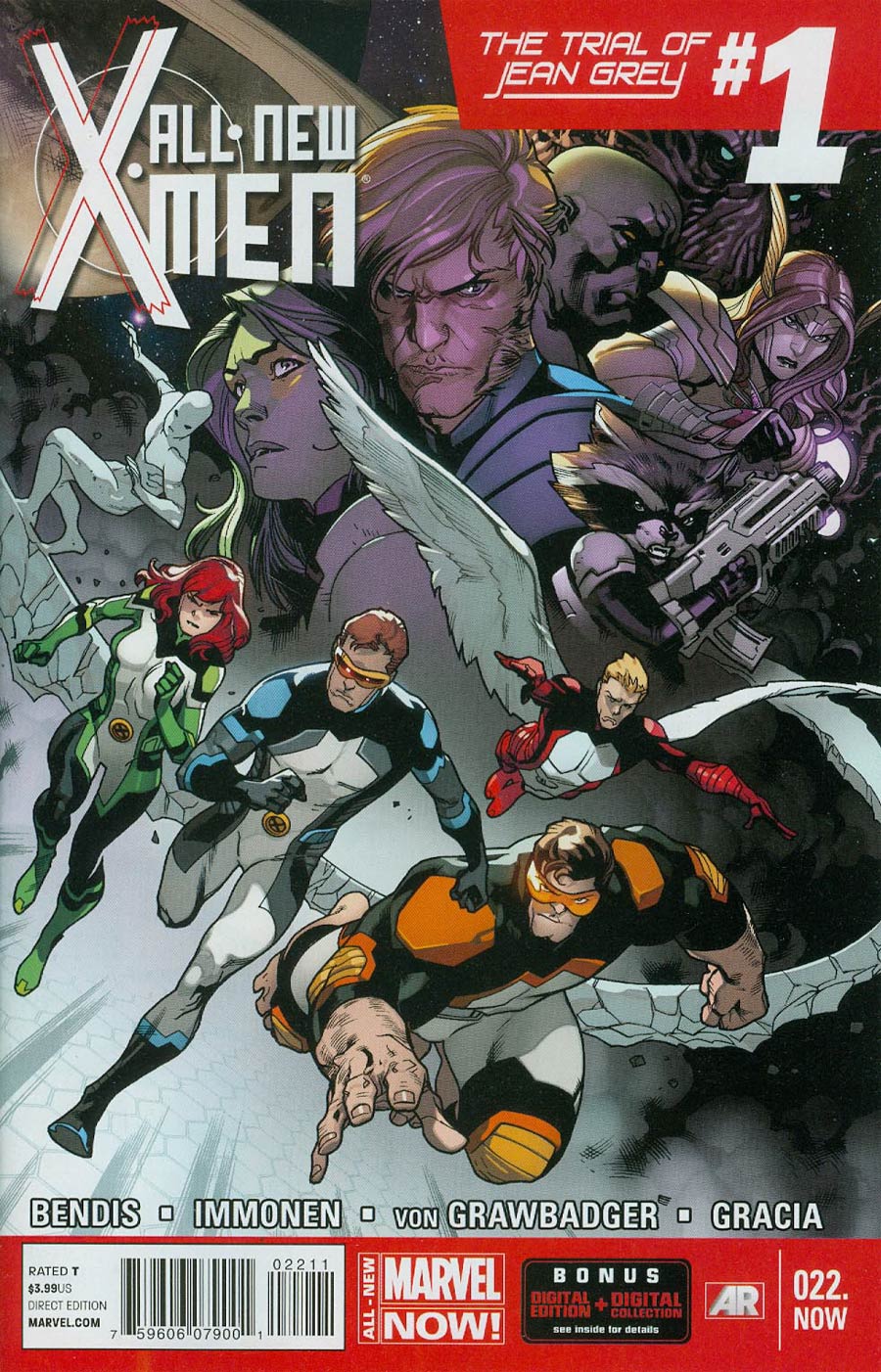 All-New X-Men #22 NOW Cover A 1st Ptg Regular Stuart Immonen Cover (Trial Of Jean Grey Part 1)