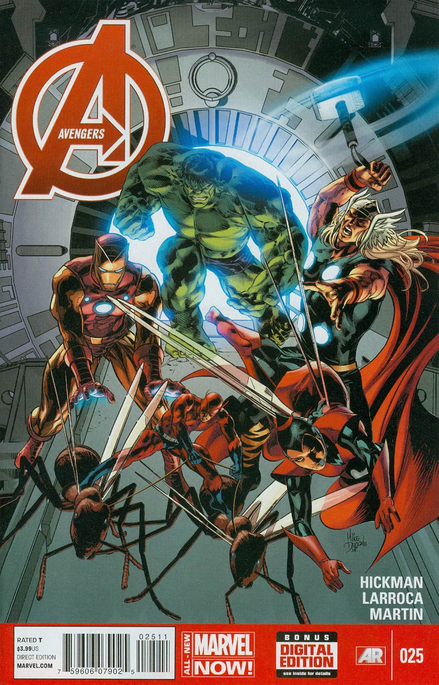 Avengers Vol 5 #25 Cover A Regular Mike Deodato Jr Cover