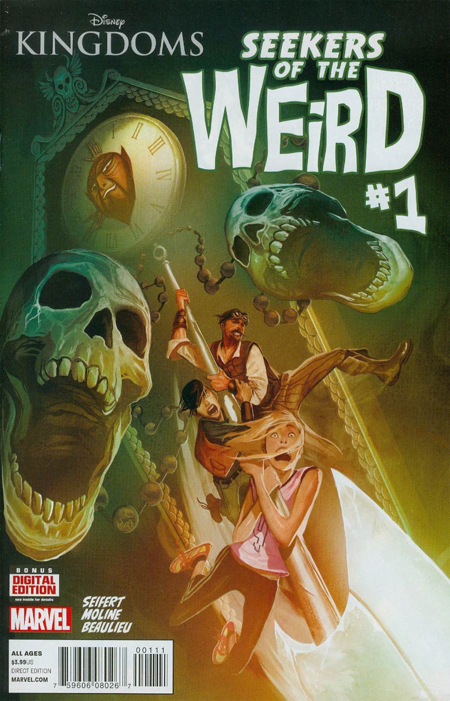 Disney Kingdoms Seekers Of The Weird #1 Cover A 1st Ptg Regular Mike Del Mundo Cover