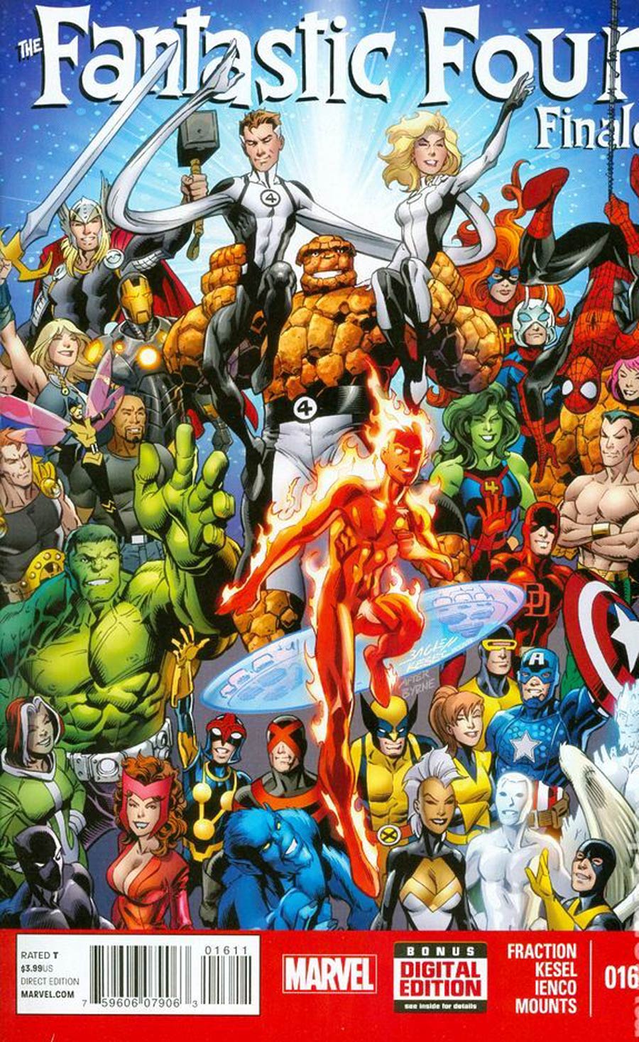 Fantastic Four Vol 4 #16 Cover A Regular Mark Bagley Cover