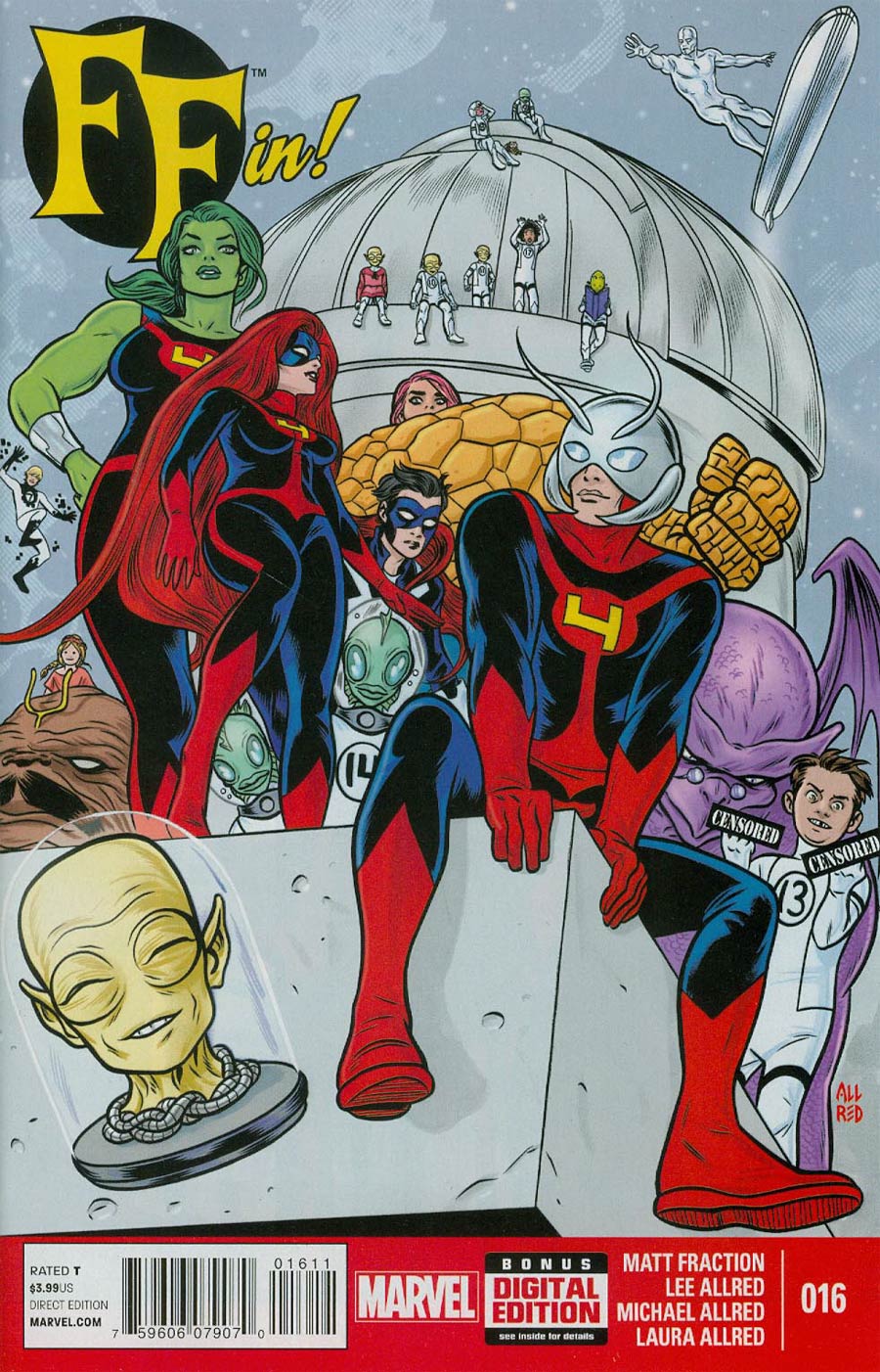 FF Vol 2 #16 Cover A Regular Mike Allred Cover