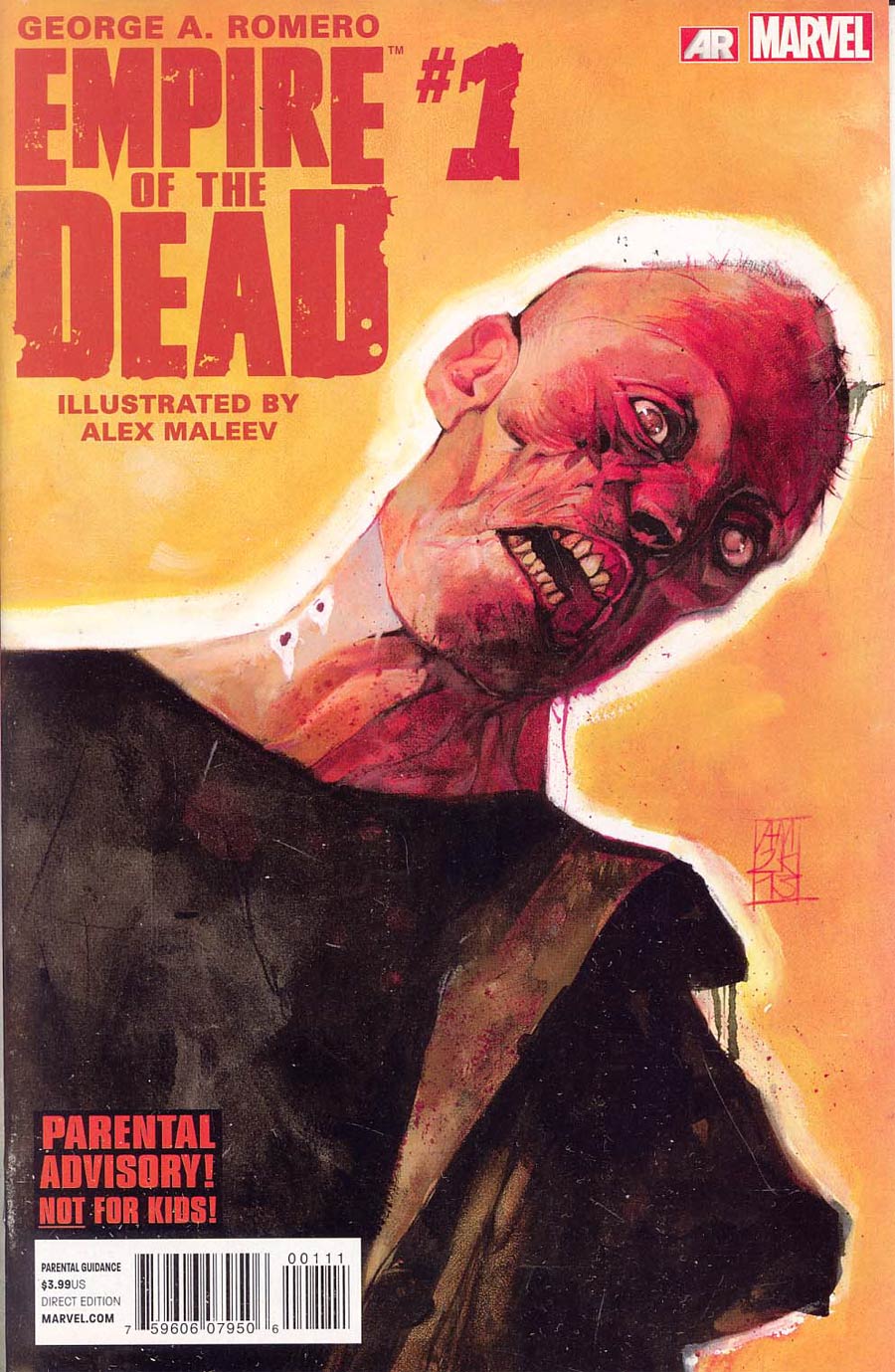 George Romeros Empire Of The Dead Act One #1 Cover A Regular Alex Maleev Cover