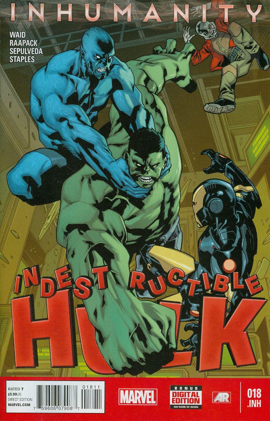 Indestructible Hulk #18.INH (Inhumanity Tie-In)