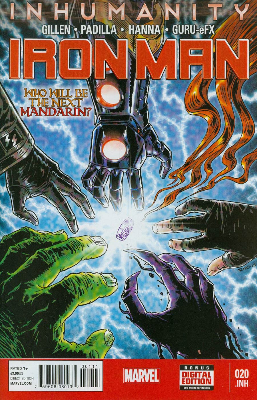 Iron Man Vol 5 #20.INH (Inhumanity Tie-In)