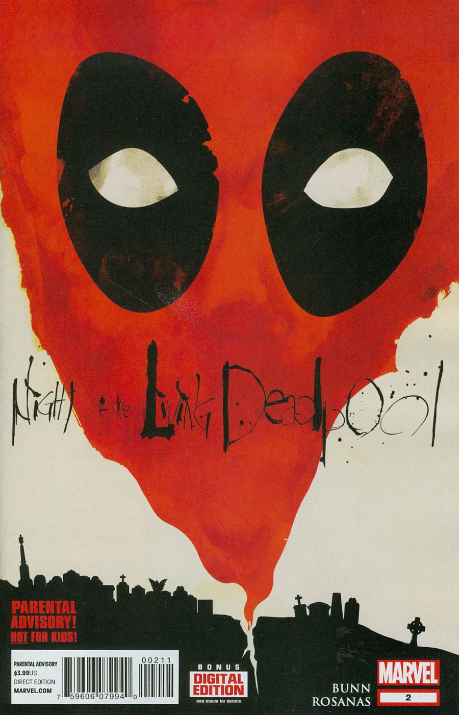 Night Of The Living Deadpool #2 Cover A 1st Ptg Regular Jay Shaw Cover