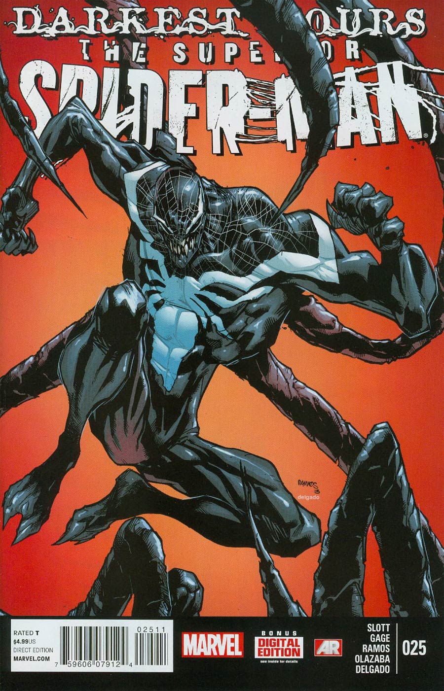 Superior Spider-Man #25 Cover A 1st Ptg Regular Humberto Ramos Cover
