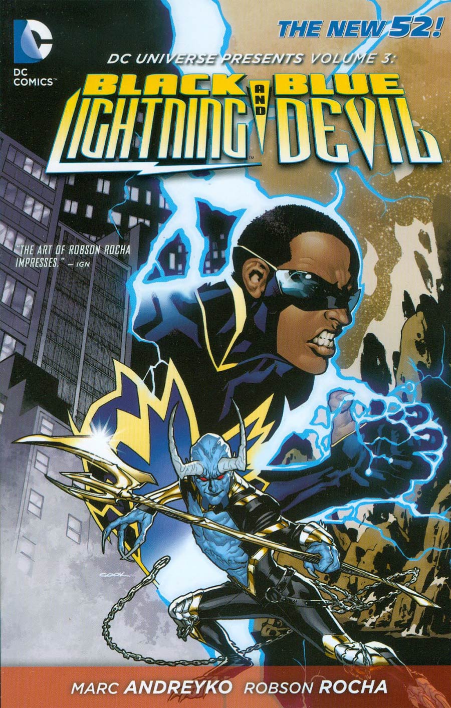DC Universe Presents (New 52) Vol 3 Black Lightning And Blue Devil TP