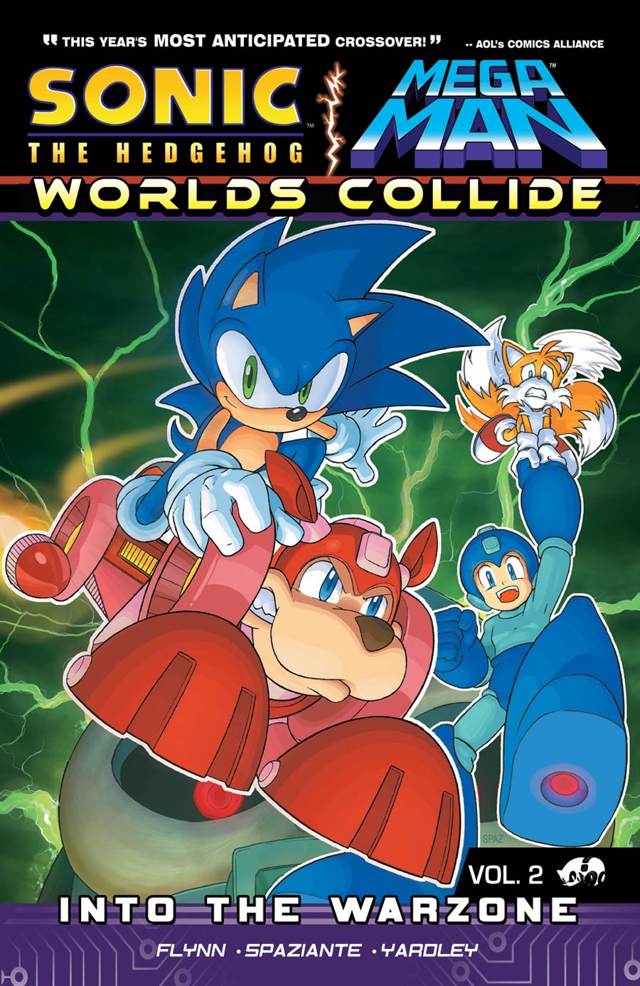 Sonic The Hedgehog Mega Man Worlds Collide Vol 2 TP