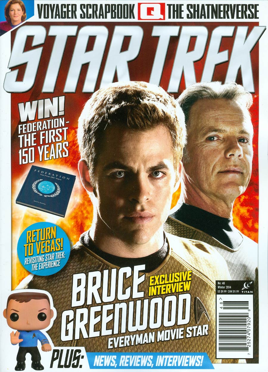 Star Trek Magazine #48 Winter 2014 Newsstand Edition