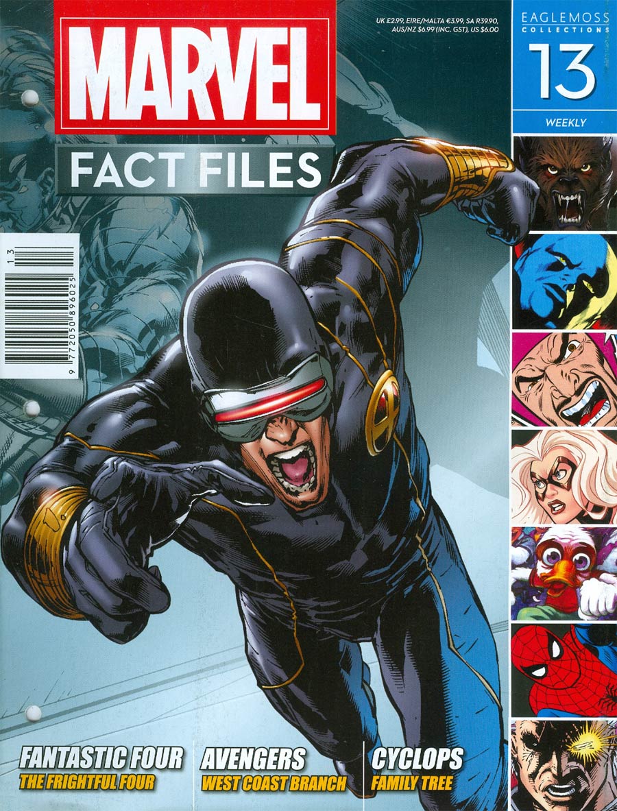 Marvel Fact Files #13 Cyclops