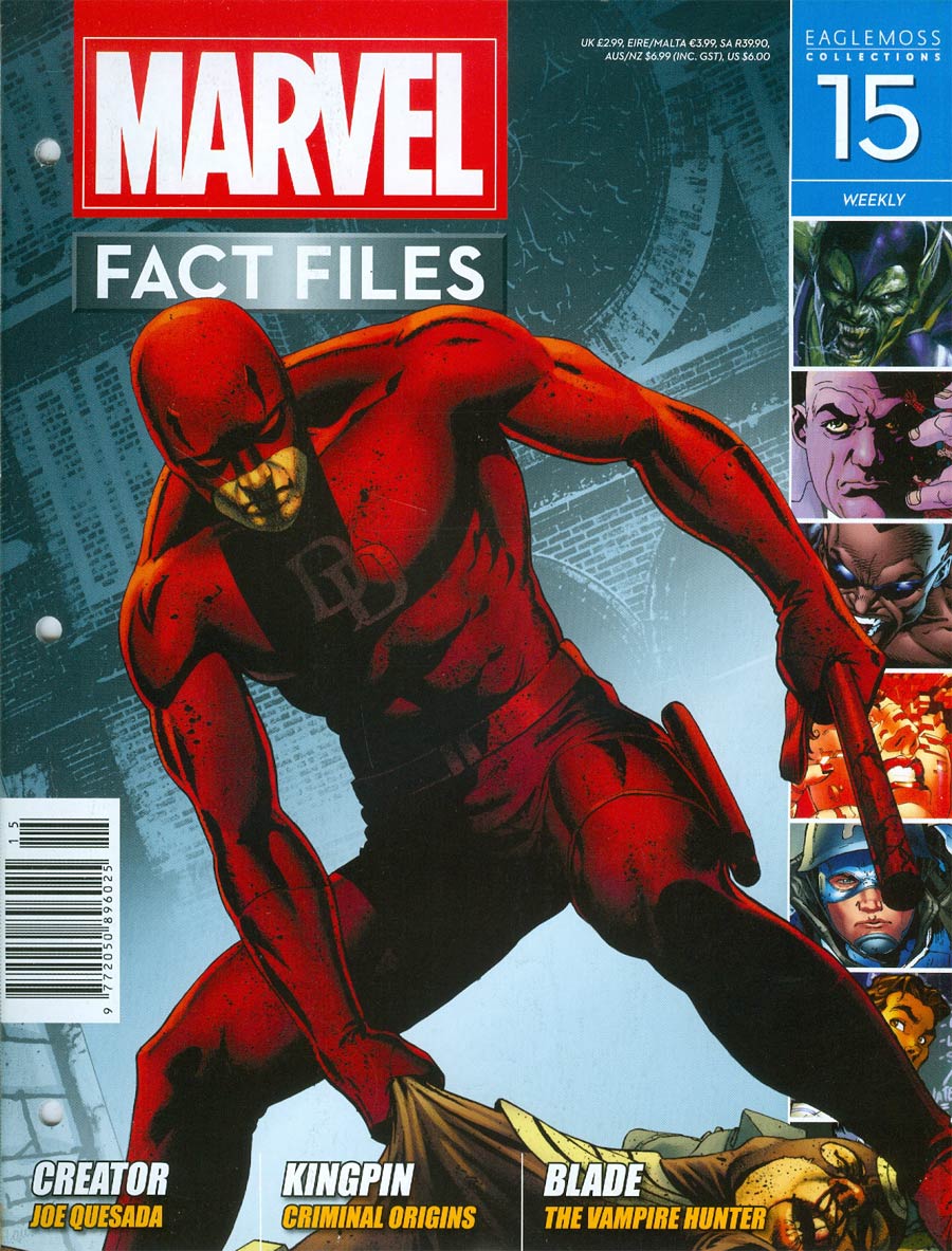 Marvel Fact Files #15 Daredevil