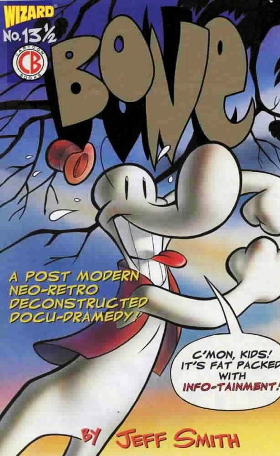 Bone #13 1/2 Cover C Wizard Exclusive Gold Edition With Certificate