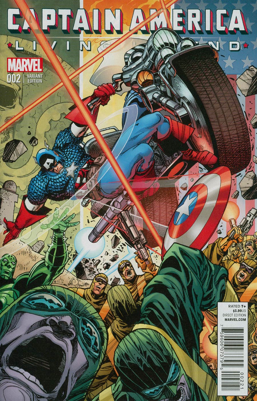 Captain America Living Legend #2 Cover B Incentive Walter Simonson Variant Cover
