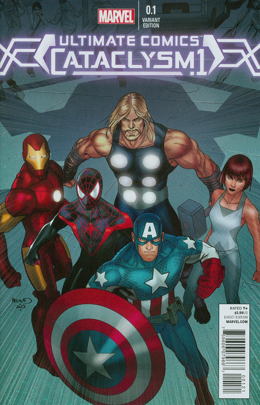 Cataclysm Ultimates Last Stand #0.1 Cover B Incentive Paul Renaud Variant Cover