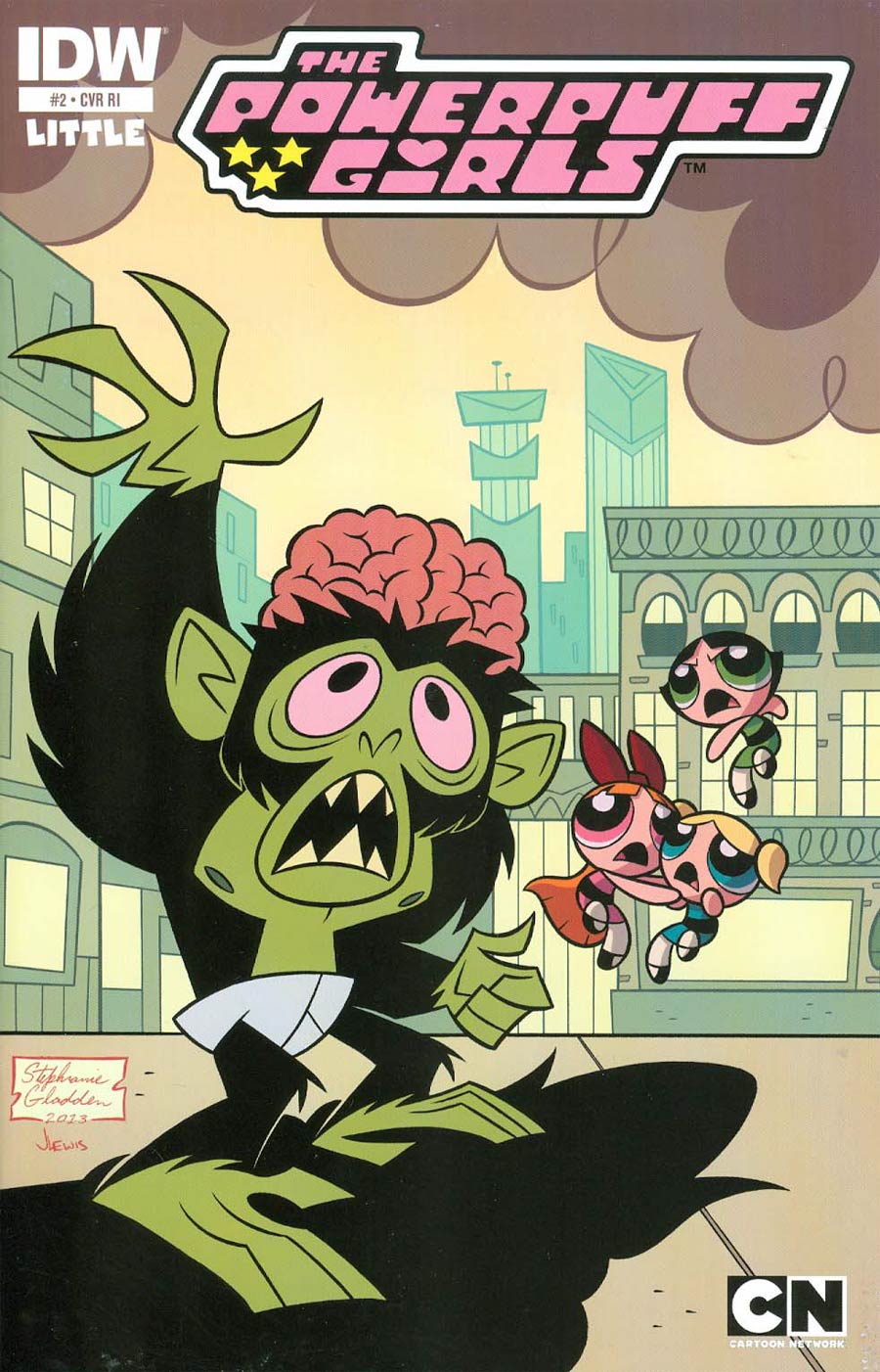Powerpuff Girls Vol 2 #2 Cover C Incentive Stephanie Gladden Variant Cover