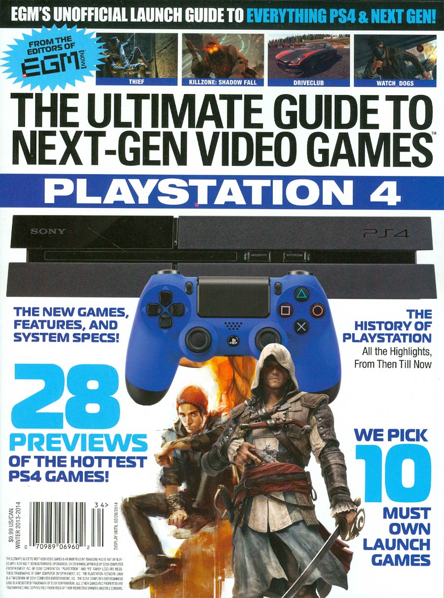 Electronic Gaming Monthly Special The Ultimate Guide To Next-Gen Video Games Playstation 4 Winter 2013 / 2014