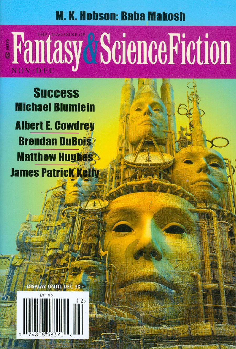 Fantasy & Science Fiction Digest Vol 125 #5 Nov / #6 Dec 2013
