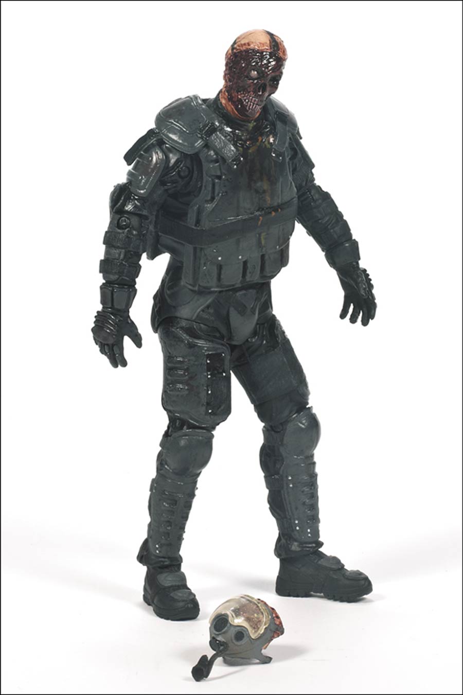 Walking Dead TV Series 4 Gas Mask Zombie Action Figure