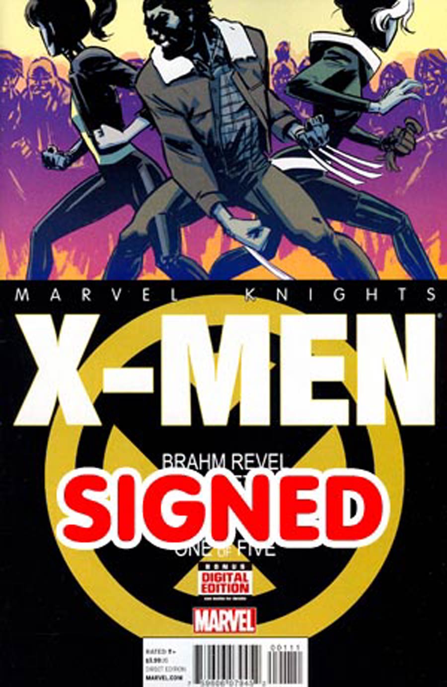 Marvel Knights X-Men #1 Cover D Regular Brahm Revel Cover Signed By Brahm Revel