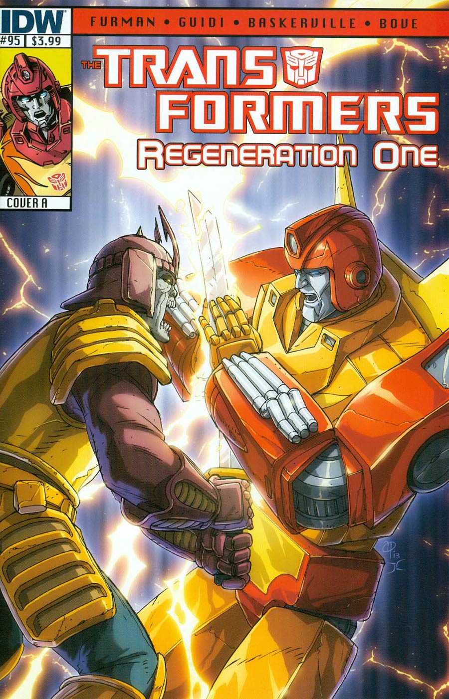 Transformers Regeneration One #95 Cover A Regular Andrew Wildman Cover
