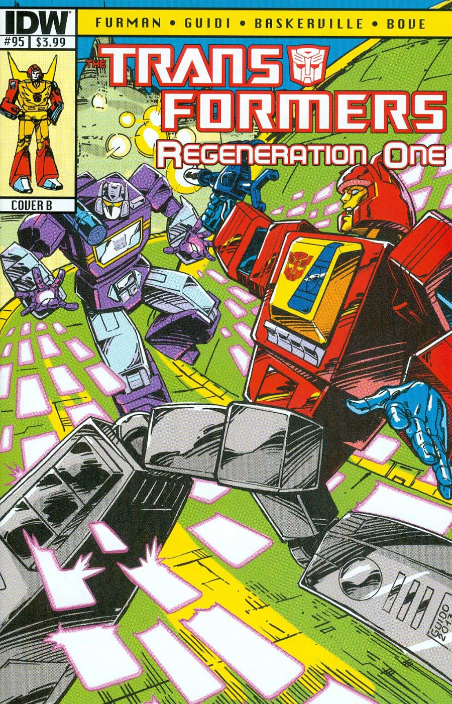 Transformers Regeneration One #95 Cover B Regular Guido Guidi Cover