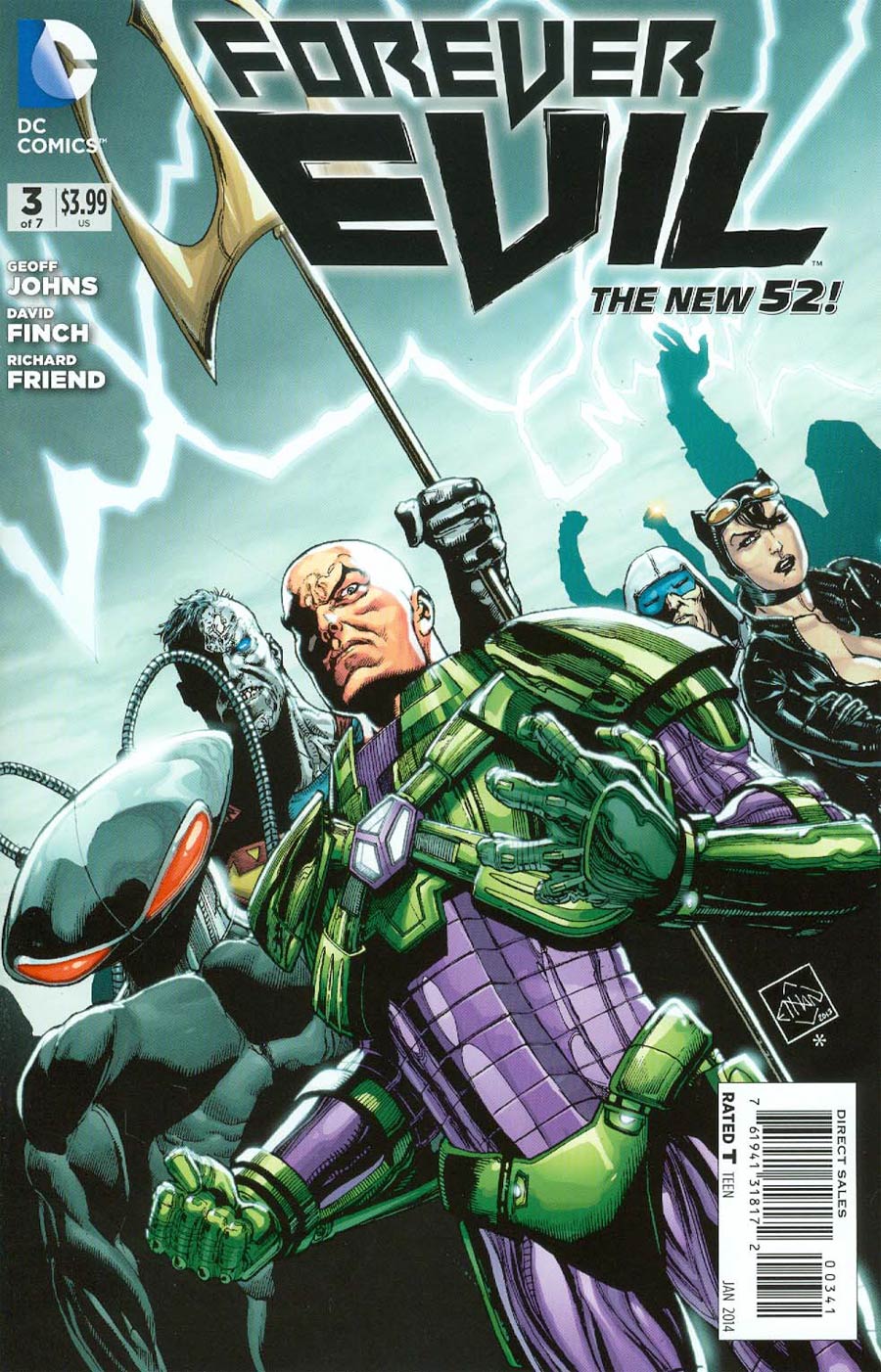 Forever Evil #3 Cover F Incentive Secret Society Variant Cover