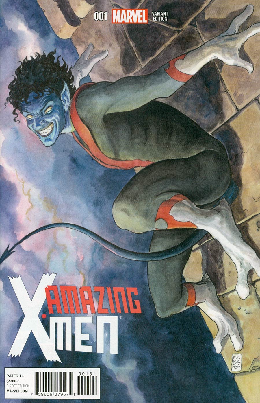 Amazing X-Men Vol 2 #1 Cover F Incentive Milo Manara Variant Cover