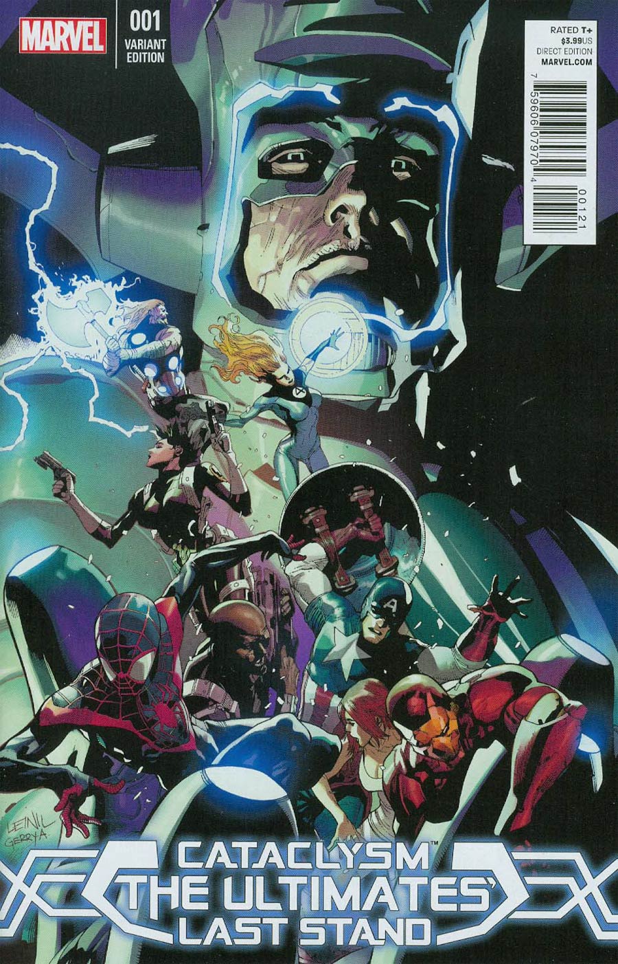 Cataclysm Ultimates Last Stand #1 Cover B Incentive Leinil Francis Yu Variant Cover