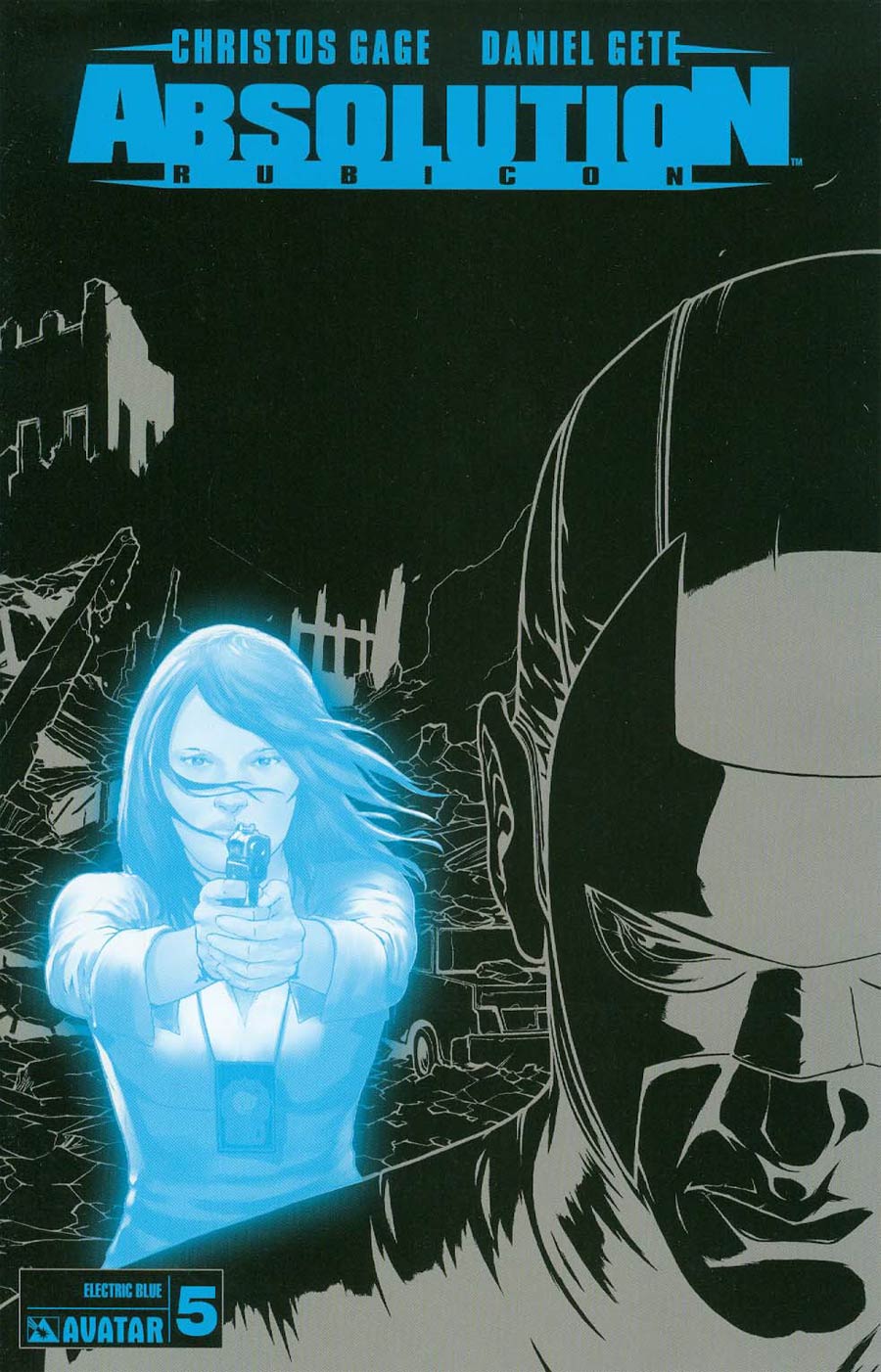 Absolution Rubicon #5 Cover E Incentive Electric Blue Cover