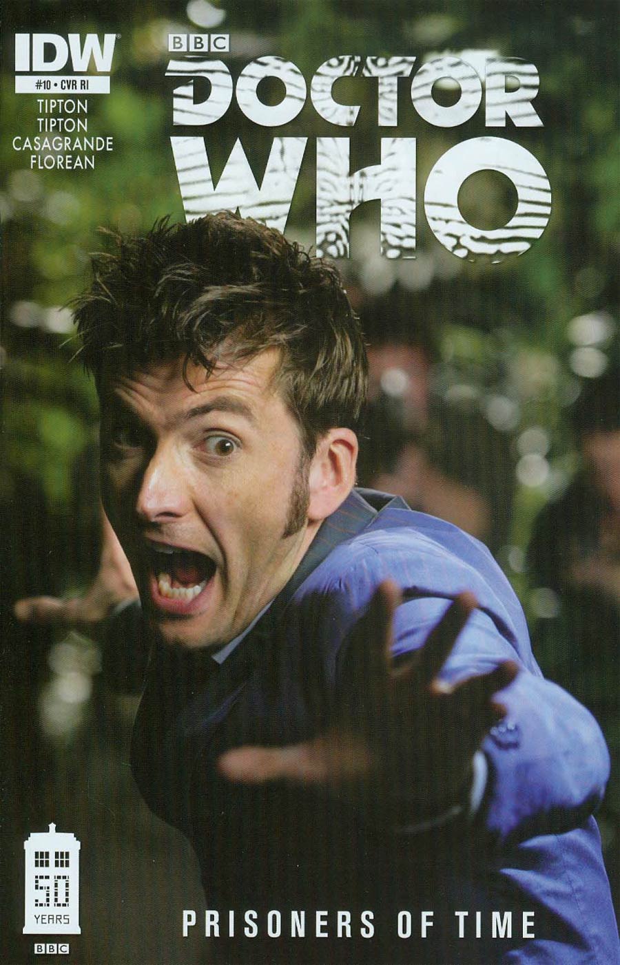 Doctor Who Prisoners Of Time #10 Cover C Incentive Tenth Doctor Photo Variant Cover