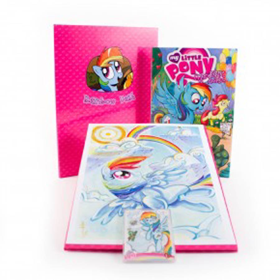 My Little Pony Return Of Queen Chrysalis Deluxe HC Rainbow Dash Red Label Edition