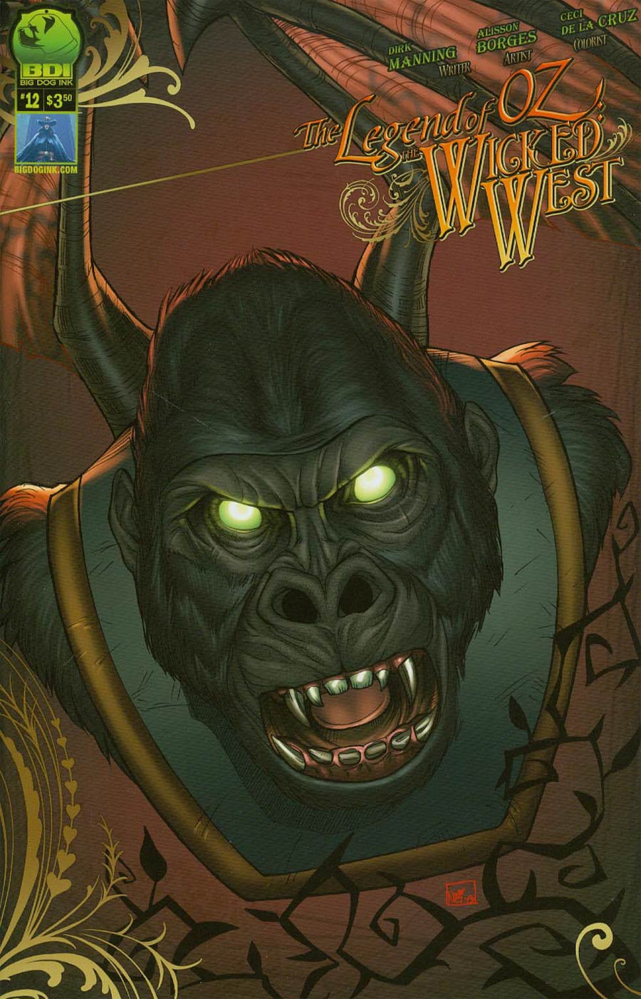 Legend Of Oz The Wicked West Vol 2 #12 Cover B Nei Ruffino