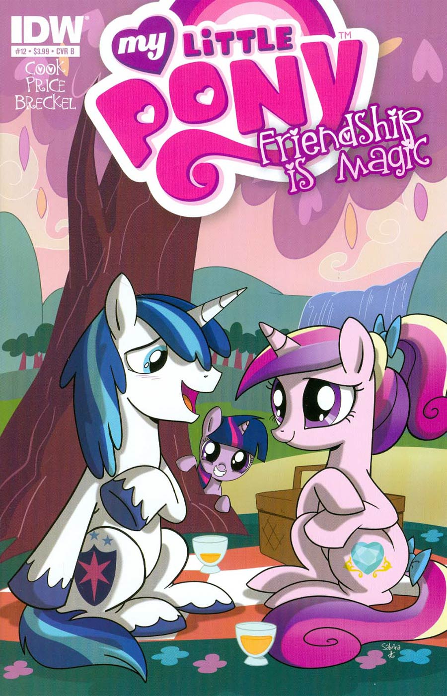 My Little Pony Friendship Is Magic #12 Cover B Regular Sabrina Alberghetti Cover