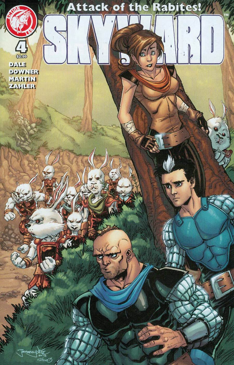 Skyward (Action Lab Entertainment) #4 Cover A Jeremy Dale