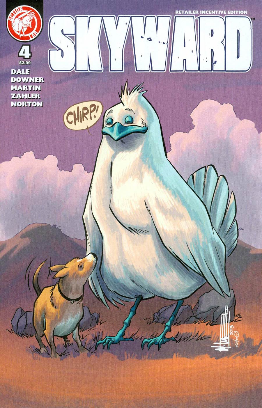 Skyward (Action Lab Entertainment) #4 Cover B Mike Norton