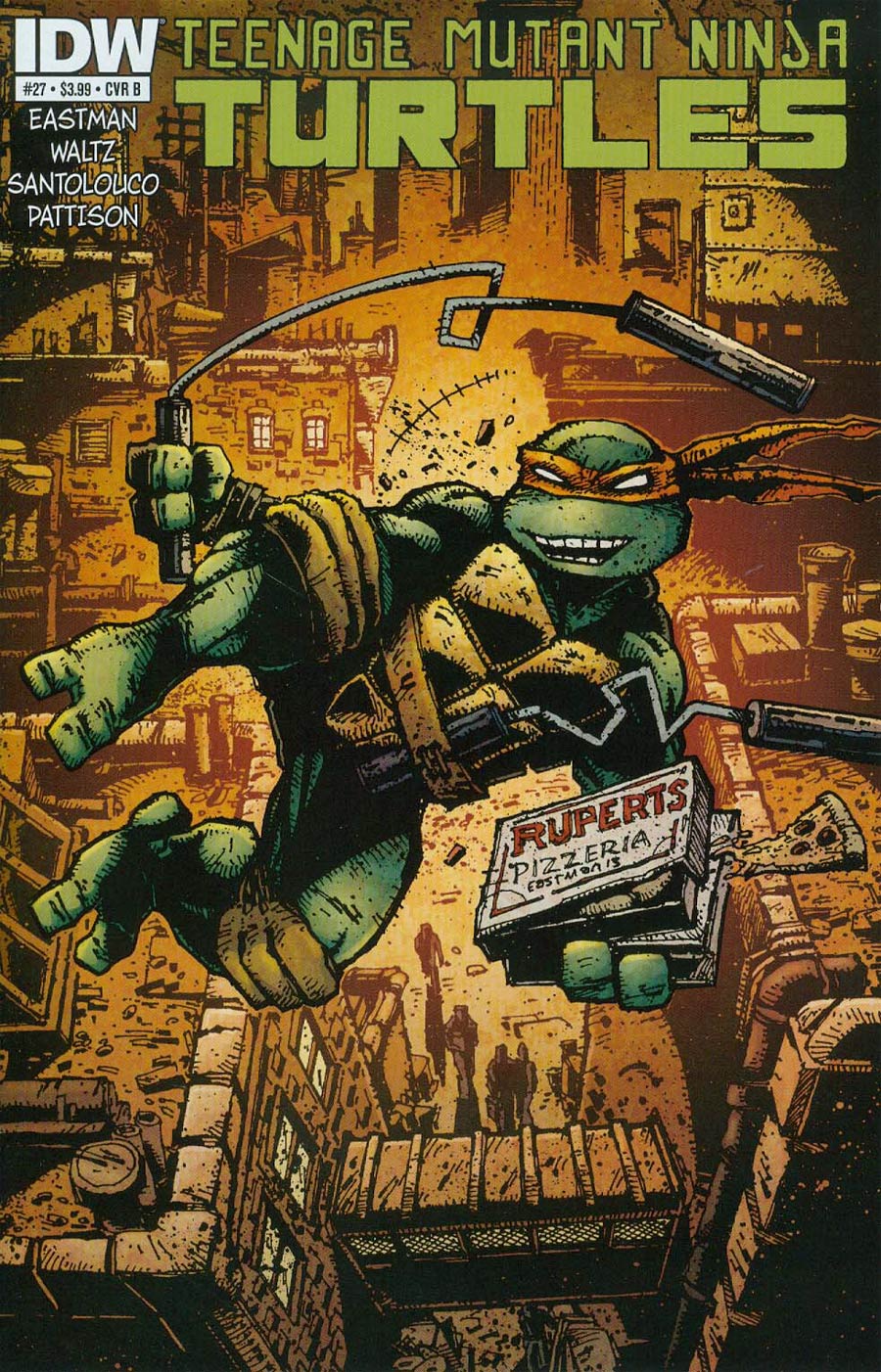 Teenage Mutant Ninja Turtles Vol 5 #27 Cover B Regular Kevin Eastman Cover