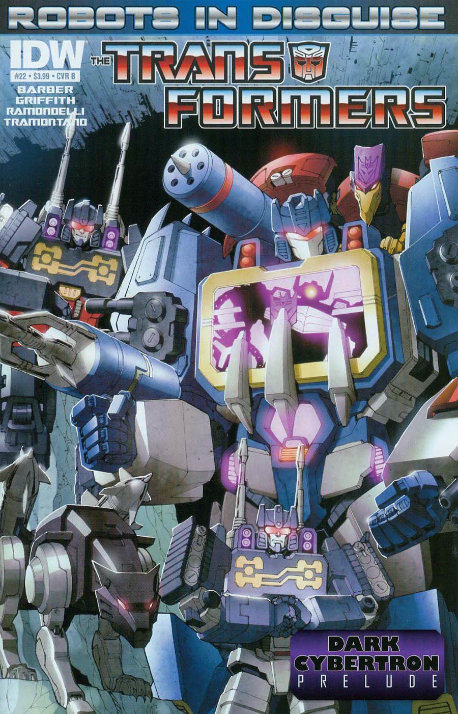Transformers Robots In Disguise #22 Cover B Regular Casey Coller Cover (Dark Cybertron Prelude)