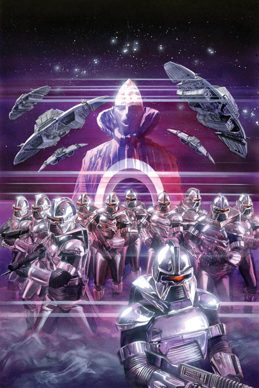 Battlestar Galactica Vol 5 #5 Cover C High-End Alex Ross Virgin Art Ultra-Limited Cover (ONLY 25 COPIES IN EXISTENCE!)
