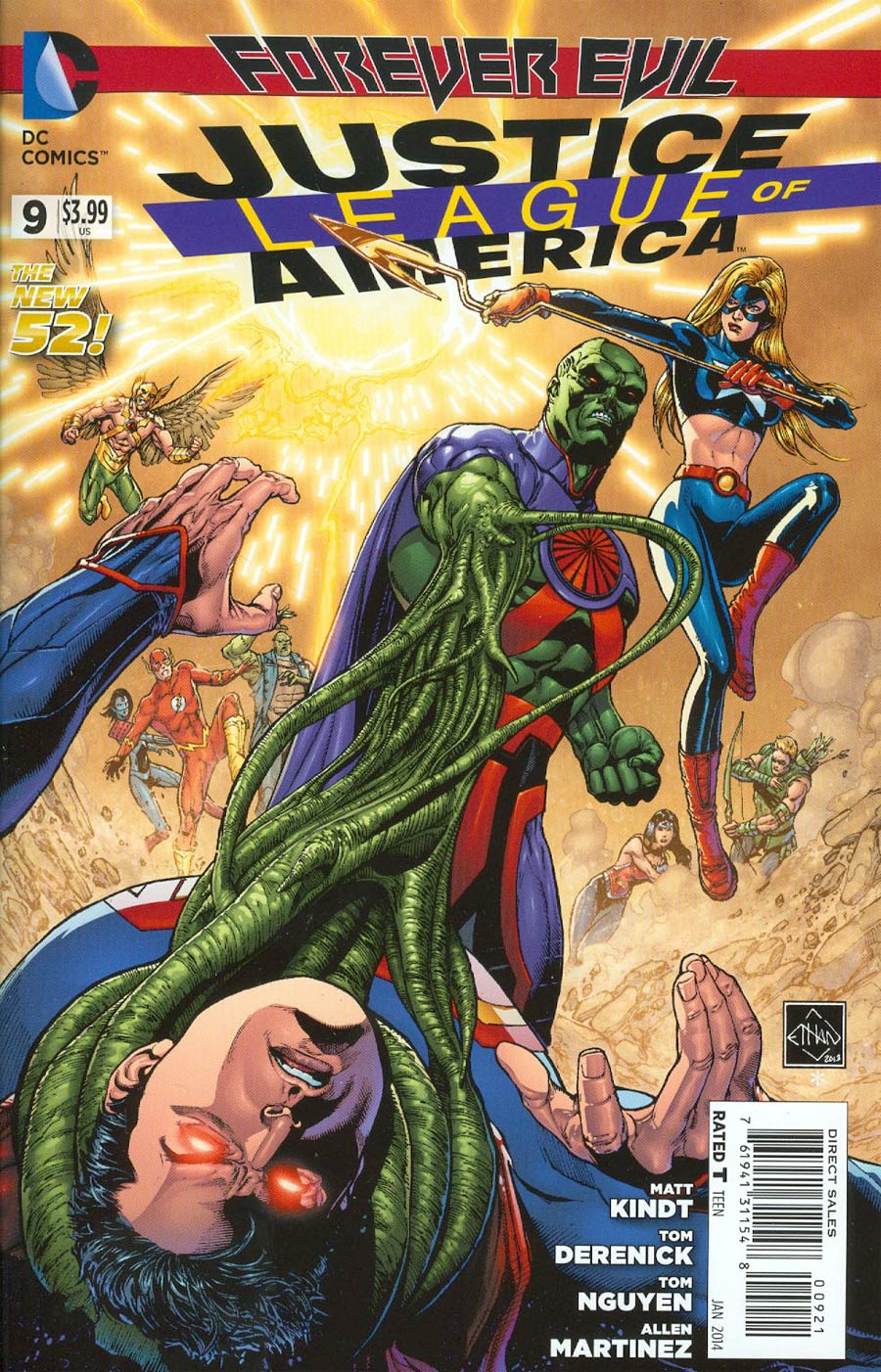 Justice League Of America Vol 3 #9 Cover D Incentive Ethan Van Sciver Variant Cover (Forever Evil Tie-In)